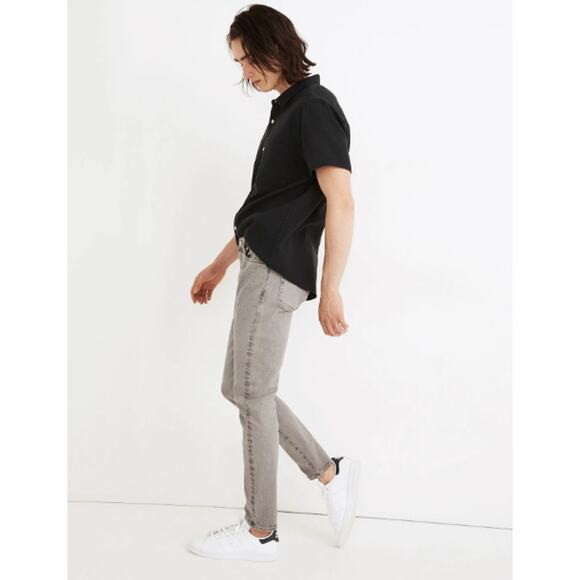 Madewell Garment-Dyed Skinny Jeans Coastal Gravel Size 31x30 - Picture 2 of 11